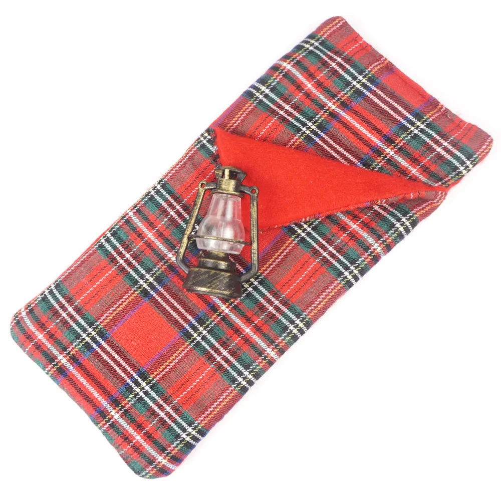 Sporting Christmas Doll Gift Toy Red Blue Quilt Accessories Sleeping Bag Childre - £23.35 GBP
