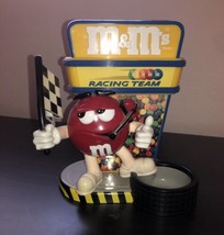M&amp;M&#39;s Racing Red Candy Dispenser Kyle Busch #18 Excellent RARE - £22.94 GBP