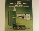1976 Kent Cigarette Print Ad Advertisement Vintage Pa2 - $5.93