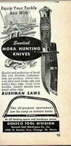 1948 Print Ad Swedish Mora Hunting Knives Gensco Tools Chicago,IL - £7.40 GBP