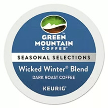 96/PACK - Green Mountain Wicked Winter Blend Coffee K-Cup Pods BULK PACK... - $24.99