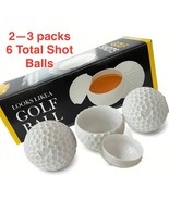 6 Pcs/Set Golf Shots -  Golf Ball Shaped Plastic Shot Glass for Golf -Wi... - $456.92 MXN
