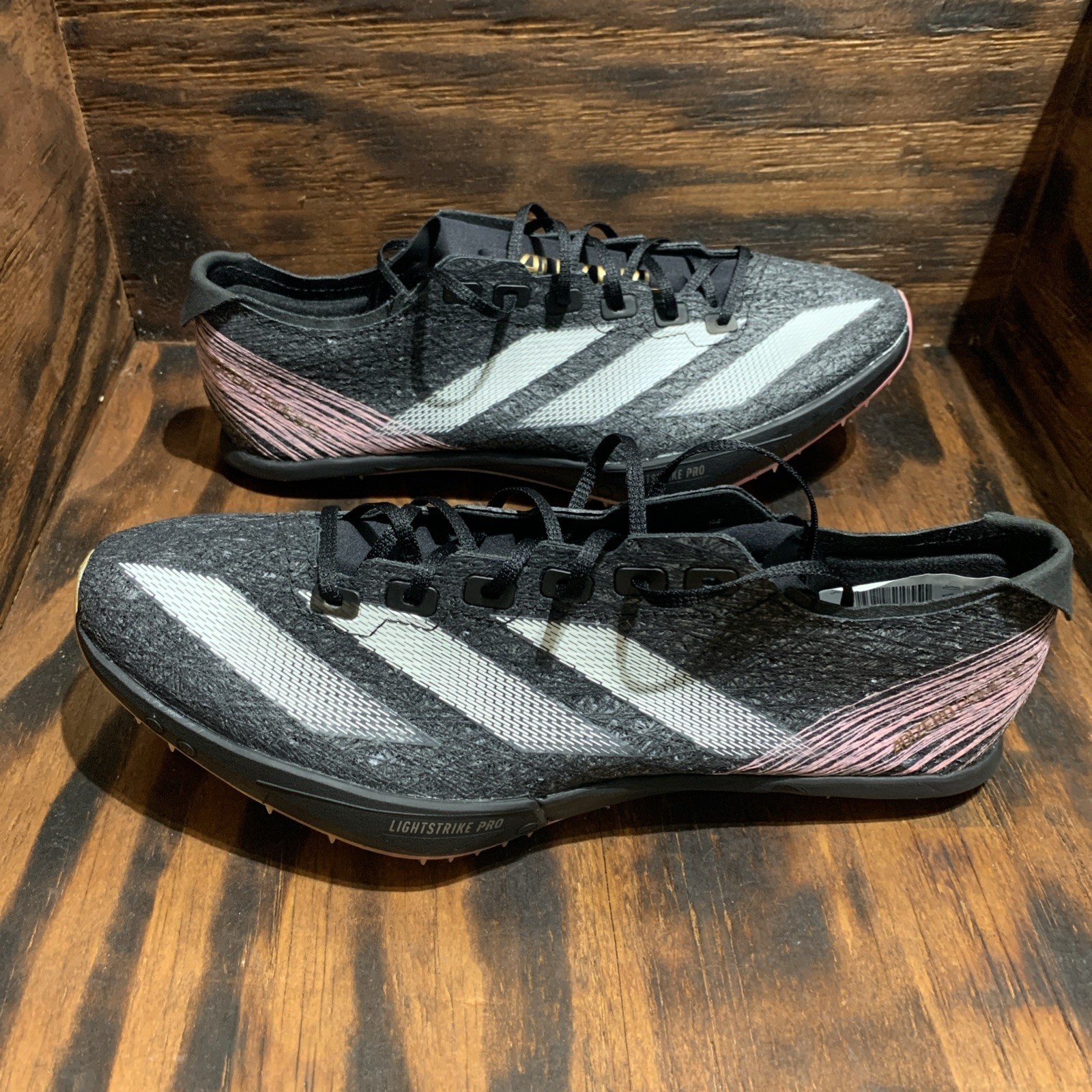 Adidas IG4330 Adizero Prime SP3 Track-Field Shoes NO SPIKES Black Men’s ... - $64.35