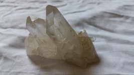 100% Natural White Himalayan samadhi quartz Clear Pointed Pcs 185gm - £30.55 GBP