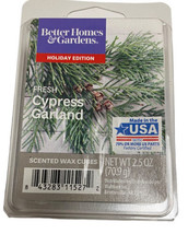 Better Homes &amp; Gardens Scented Wax Melts 2.5oz - Fresh Cypress Garland - £6.32 GBP