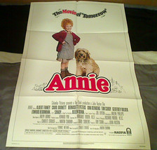 Original 1982 Motion Picture One-Sheet Tim Curry Carol Burnett &quot;Annie&quot; - £7.99 GBP