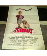 Original 1982 Motion Picture One-Sheet Tim Curry Carol Burnett &quot;Annie&quot; - $190.74 MXN