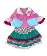 Matilda Jane Sz 8 Wonderment Top/Vest/Skirt/Hairbow Complete Outfit - £76.64 GBP