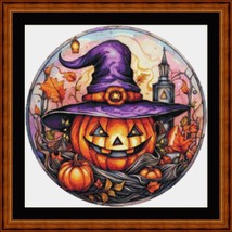 Halloween Pumpkins - Pdf X Stitch Chart Original Artist Unknown - £9.39 GBP
