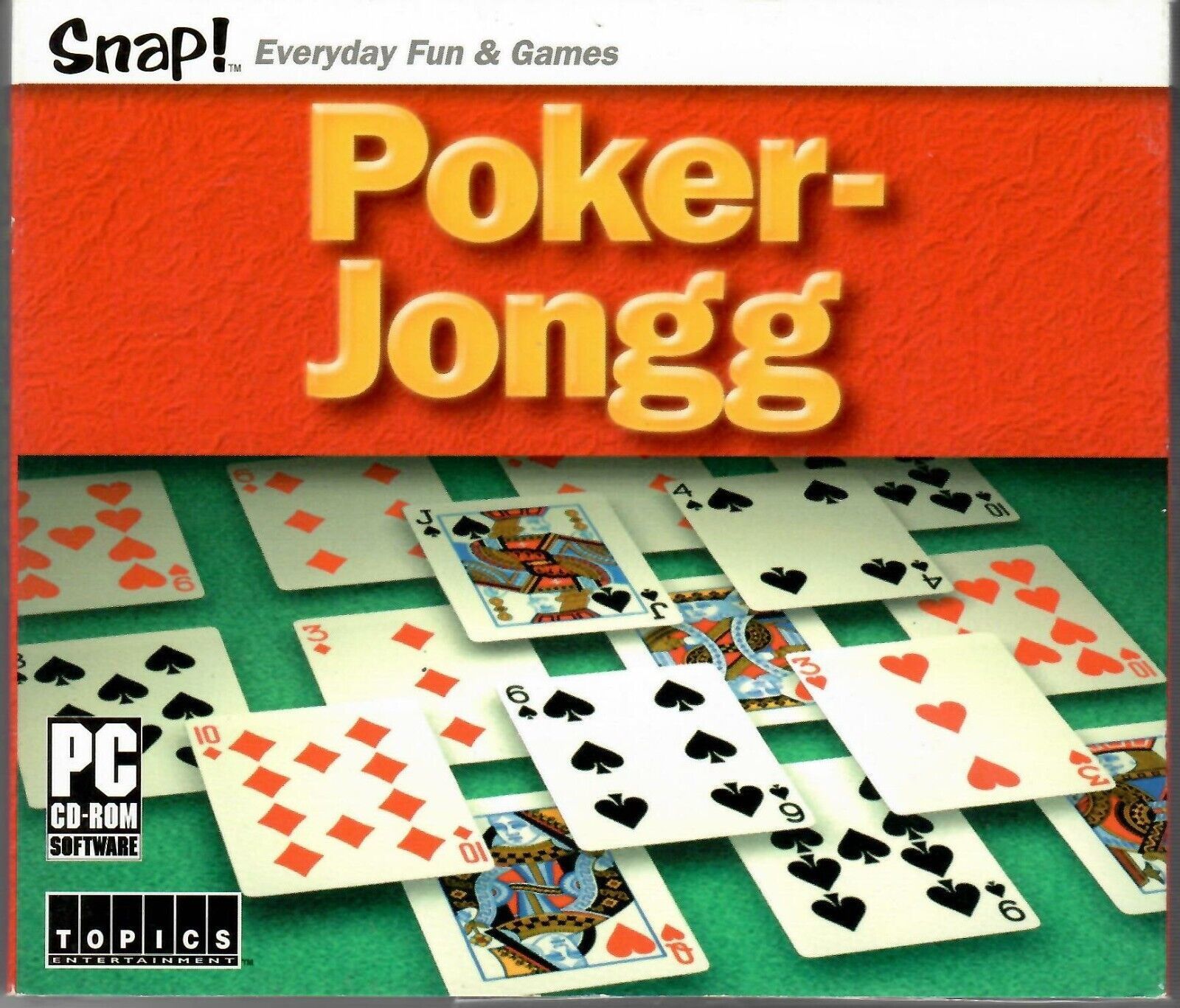 Snap Poker-Jongg (PC, 2003) PC GAME NEW SEALED
