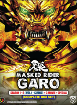 DVD Masked Rider Garo Season 1-6 Vol.1-137 End + 3 Movie + Special English Sub  - £39.10 GBP