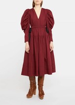 Ulla Johnson althea dress in Bordeaux - size 0 - £181.75 GBP