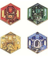 Harry Potter All 4 Hogwarts Houses Pin Set- Metal Enamel Pin- New Gryffi... - £8.96 GBP