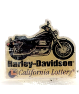 VTG 2001 Harley-Davidson CA Lottery Promo Lapel Pin NIP Motorcycle Ad - €14,49 EUR