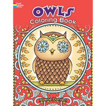Dover Publications-Owls Coloring Book - £10.32 GBP