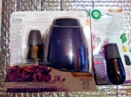 Air Wick Essential Oils Diffuser Mist Kit with Lavender Almond Blossom S... - $19.55
