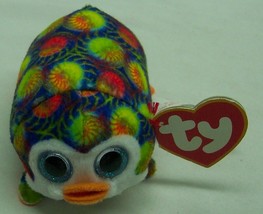 TY Teenie Boos POCKET COLORFUL PENGUIN 3&quot; Plush STUFFED ANIMAL NEW McDon... - $14.85