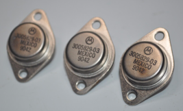 Certified Open Box

Lot of 3 NOS Motorola 3005829-03 9042 NPN Silicon Tr... - $16.82