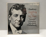 Brahms Symphony No 1 - Leonard Berstein/New York Philharmonic - Vinyl Re... - £7.11 GBP