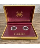 Great State of Florida US Monetary Exchange Philadelphia Denver Mint KG JD - $187.97 MXN