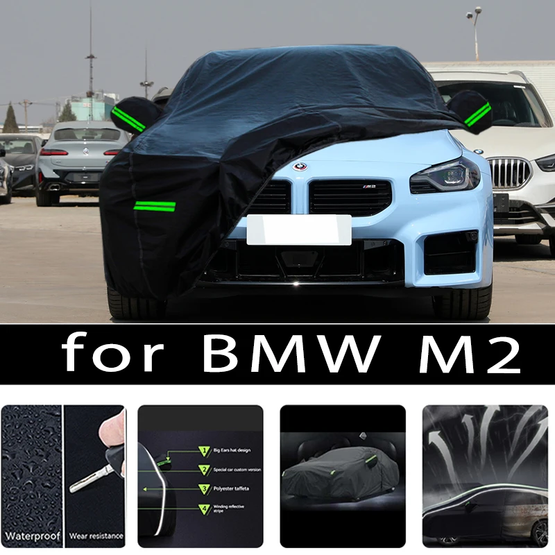 For BMW M2  Outdoor Protection Full Car Covers Snow Cover Sunshade Waterproof - £76.01 GBP