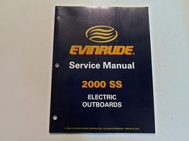 2000 Evinrude Ss Elettrico Fuoribordo Servizio Riparazione Shop Manuale ... - $1.98