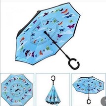 NWT brightman BUTTERFLY  inverted small umbrella - $23.51