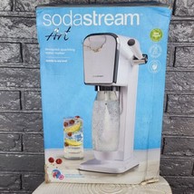 SodaStream Art Soda Maker White Complete New Open Box Sparkling Water Maker - $74.24
