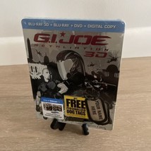 G.I. Joe: Retaliation Steel Book 3D Theatrical &amp; 2D Long Version No Digital Code - £27.68 GBP