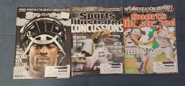 Lot of 3 SPORTS ILLUSTRATED MAGAZINES March 2010 Michael Vick - £4.17 GBP