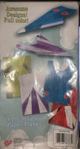 Folding Paper Airplanes 24 Valentine&#39;s Day Cards Children&#39;s Unisex Non-Gender - £13.83 GBP
