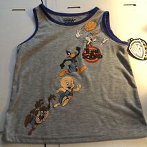 Warner Bros Looney Tunes Boys’ Tank Top sleeveless toon squad size Small... - $10.10
