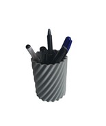 Customizable Spiral Textured Pen Pencil Makeup Brush Tool Holder Desk Ta... - €12,07 EUR
