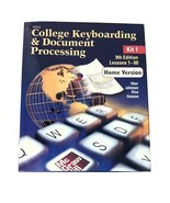 Document Processing Gregg College Keyboarding (9th Edition) Kit 1 Lesson... - $21.77