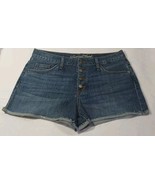 Universal Thread High-Rise Shortie Cuffed Denim Shorts Womens Tag 8/29R ... - £12.45 GBP