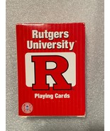 Rutgers University Playing Cards *Pre-Owned* cc1 - $154.15 MXN