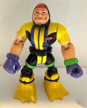 Mattel 2000 Rescue Heroes Gil Gripper Scuba Diver 6 Inch Figure - $7.91