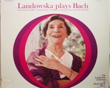Landowska Plays Bach Volume 1 - $19.99