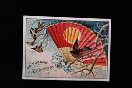 Antique Dr Thomas &quot;Eclectric&quot; Snake Oil Quackery Trade Card Whitehall NY - $570.90 MXN
