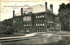 Model School Illinois State Normal University Normal IL 1910 DB Postcard - $13.81