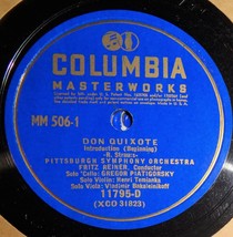 12&quot; Fritz Reiner Pittsburgh So 78 Rpm Set Col Mm 506 R. Strauss Don Quixote BX1 - £8.52 GBP