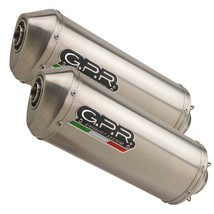 GPR Exhaust Royal Enfield Interceptor 650 2021-22 Satinox DBKillr Dual S... - £479.47 GBP