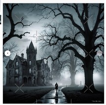 Dark Shadows Poster - 33.1&quot; x 33.1&quot; - Semi Gloss - €32,94 EUR