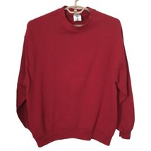 Jerzees Vintage 90s Sweatshirt XXL Red Blank USA Pullover Athletic Mens Womens  - £19.77 GBP