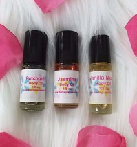 Rose Jasmine Perfume Body Oil Fragrance 1/8 oz One Bottle Dram Womens - £3.03 GBP