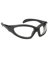Pacific Coast 4365 Chopper Sunglasses - Black Frame/Clear Lens - $19.54