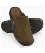 Hammacher Womens Walk On Air Indoor Outdoor Slipper Shoes Brown Size 7.5... - $47.49