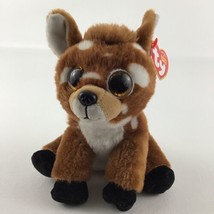 Ty Original Beanie Babies Buckley Deer 6&quot; Plush Stuffed Animal Toy with ... - $17.77