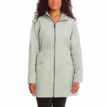 Kirkland Signature Womens Hooded Windbreaker Rain Jacket Color Green Siz... - $37.50
