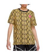 Nike Women&#39;s AOP Boyfriend Short Sleeve Basketball T Shirt Size Large - $481.89 MXN
